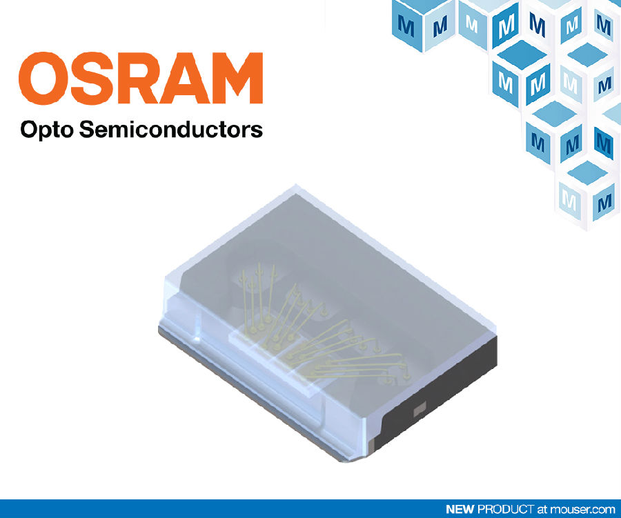 mouser 贸泽电子开售osram spl sxl90a lidar激光器