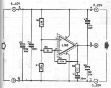 L165對稱電源電路圖工程
