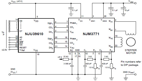 NJM3771步进电机控制器