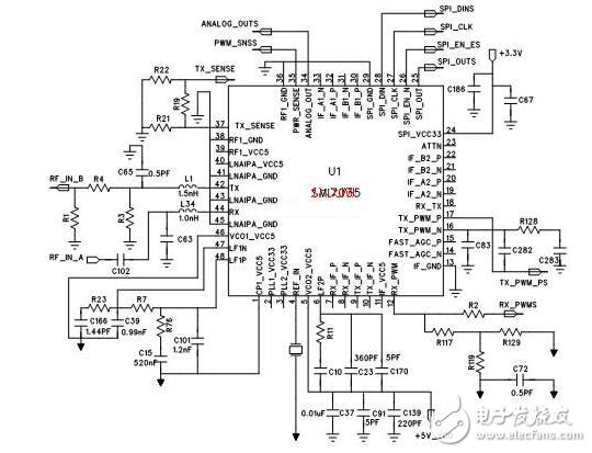 射频收发芯片SMI7035的原理与应用