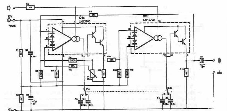 正弦压控振荡器电路图电子工程