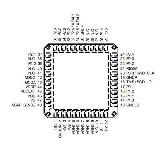 TLE9842-2QX原理图