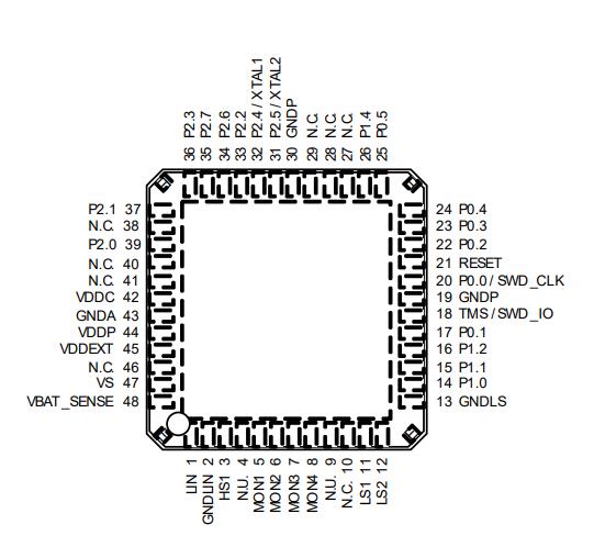 TLE9844QXXUMA1原理图