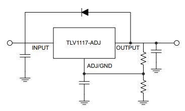 TLV1117-33IDCYR原理图