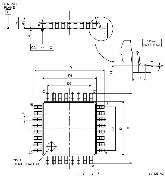 STM8S003K3T6C封装图