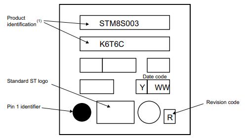 STM8S003K3T6C丝印图