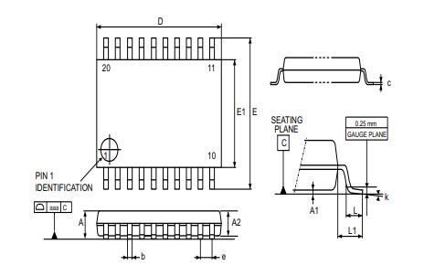 STM32L031F6P6封装图