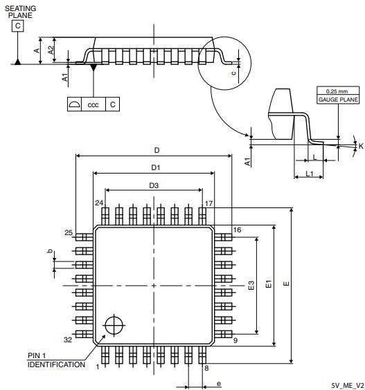 STM8S103K3T6C封装图