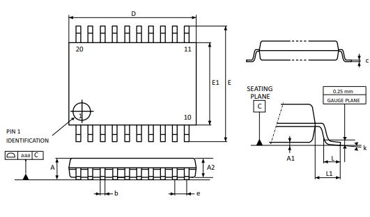 STM32F042F6P6封装图