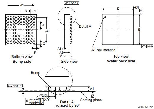 STM32L476JGY6TR封装图