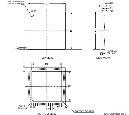 STM32WB55REV6封装图