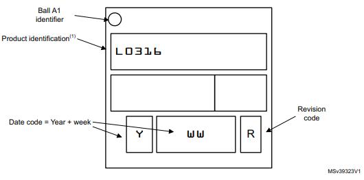 STM32L031E6Y6DTR丝印图