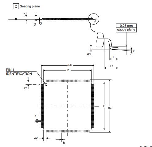 STM32F769IIT6封装图