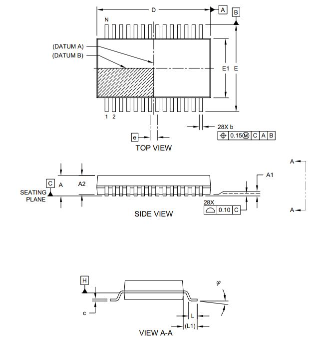 DSPIC33EP32MC202-E/SS封装图