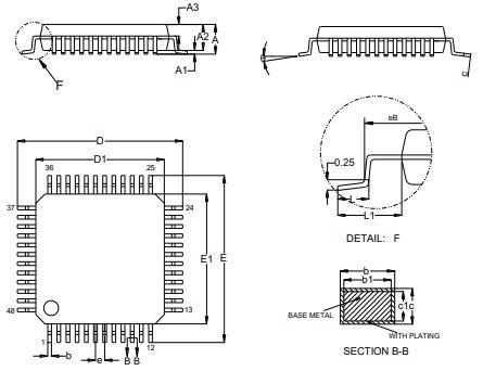 GD32F350C8T6封装图