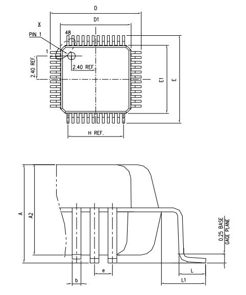 APM32F051C8T6封装图