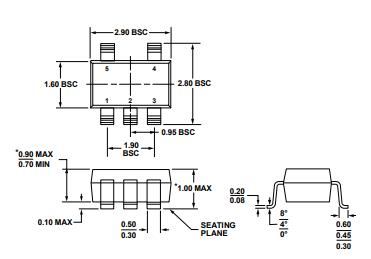 ADP150AUJZ-3.3-R7封装图