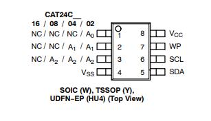 CAT24C16WI-GT3原理图