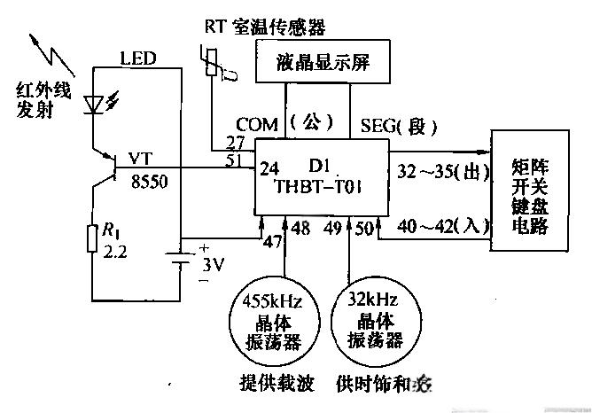 模型車船遙控器電路圖的專業(yè)剖析