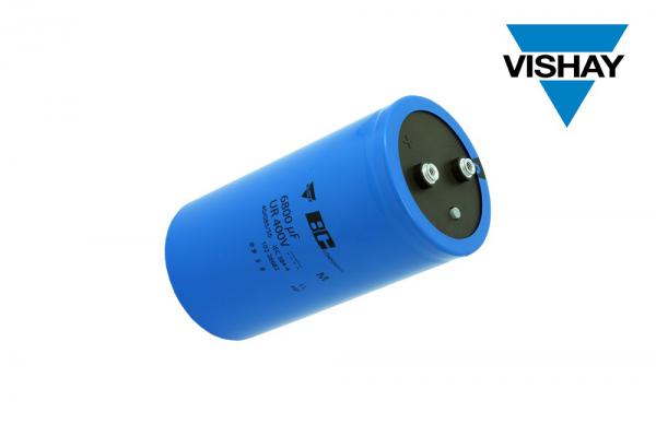 Vishay推出新系列小型封装、高容值/高压组合螺丝接头铝电容器