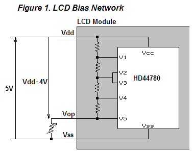 在 3 伏电压下使用字符 LCD 模块