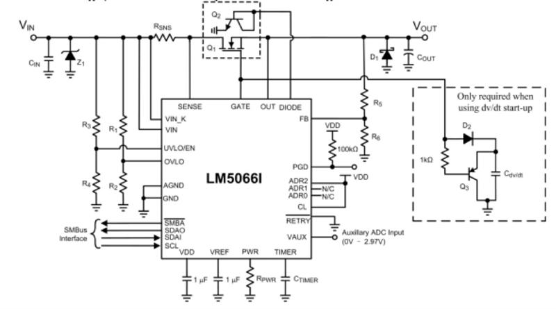 适用于热插拔应用的具有最低导通电阻的高效 MOSFET