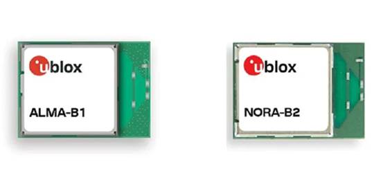 u－blox新款蓝牙模块采用Nordic Semiconductor全新蓝牙芯片