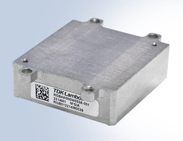 TDK-Lambda 宣布推出一系列坚固耐用的传导冷却直流-直流降压转换器