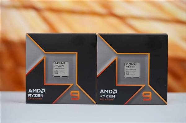 AMD锐龙9 9950X/9900X处理器图赏