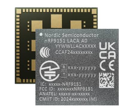 Nordic nRF9151：面向大规模物联网市场的小型、低功耗蜂窝物联网解决方案现已投入生产并上市