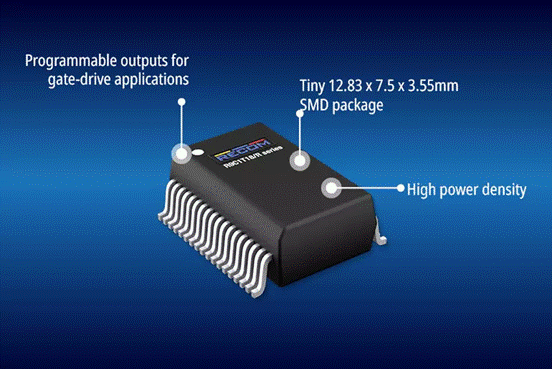 RECOM 推出适用于高性能栅极驱动应用的微型 DC/DC 转换器