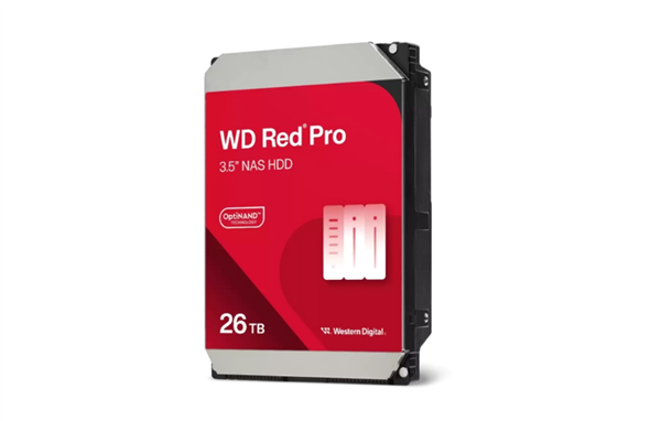 西数发布26TB WD Red Pro NAS硬盘