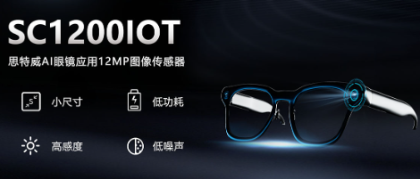 思特威重磅发布 1200 万像素 AI 眼镜专用 CMOS 图像传感器
