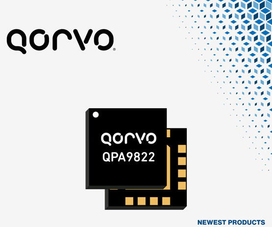 貿(mào)澤開售Qorvo適用于5G和mMIMO應(yīng)用的新型QPA9822線性5G高增益/高驅(qū)動放大器