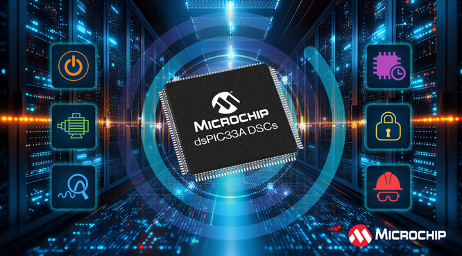 Microchip 升级数字信号控制器（DSC）产品线 推出PWM 分辨率和 ADC 速度业界领先的新器件
