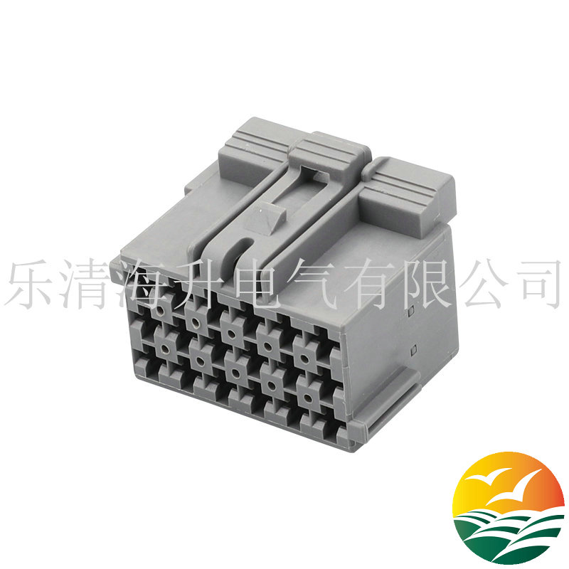 18孔灰色连接器接插件1-967624-1