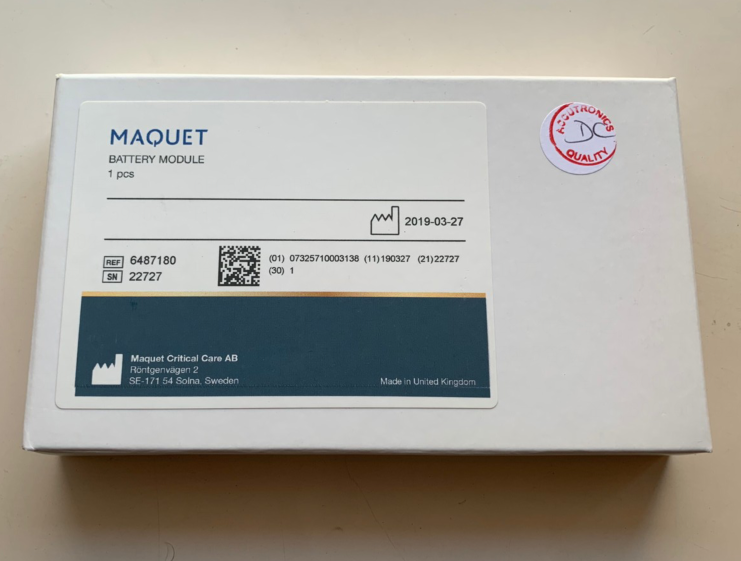 MAQUET马奎特呼吸机 Servo- i /s蓄电池氧电池6487180    22727