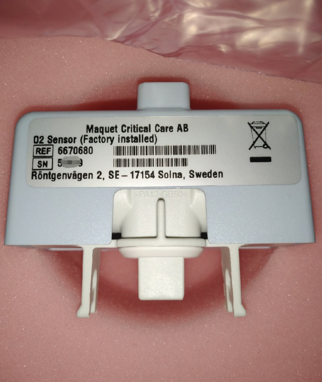 MAQUET超声氧传感器长效O2 Sensor(Factory instlled) 6670680 氧电池连接线