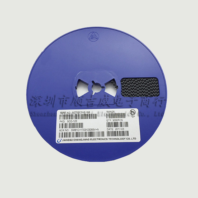 稳压二极管BZT52C5V1丝印W8封装SOD-123