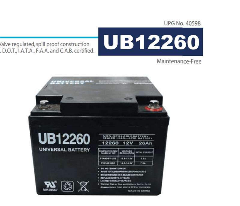 UNIVERSAL蓄电池UB12720仪器仪表12V7.2AH