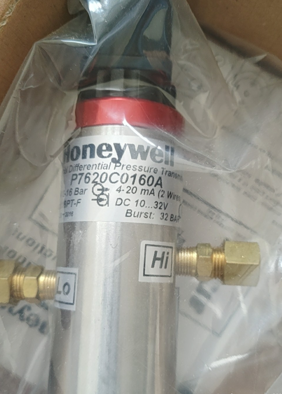 霍尼韦尔 HONEYWELL 微压差传感器 P7620C0160A  0-16bar