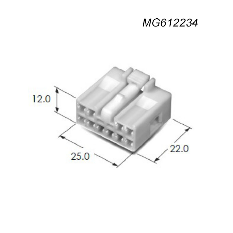 供应MG612234 KET接插件 汽车连接器