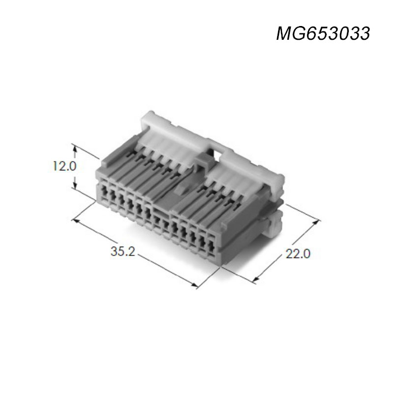 供应MG653033 KET接插件 汽车连接器