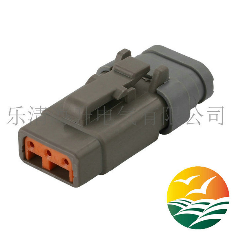 灰色连接器接插件DTM06-3S-E007