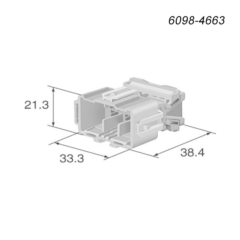 供应6098-4663 住友接插件 汽车连接器