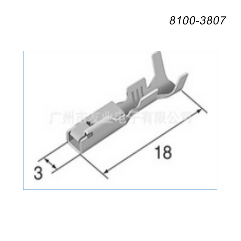 供应8100-3807 住友接插件 汽车连接器