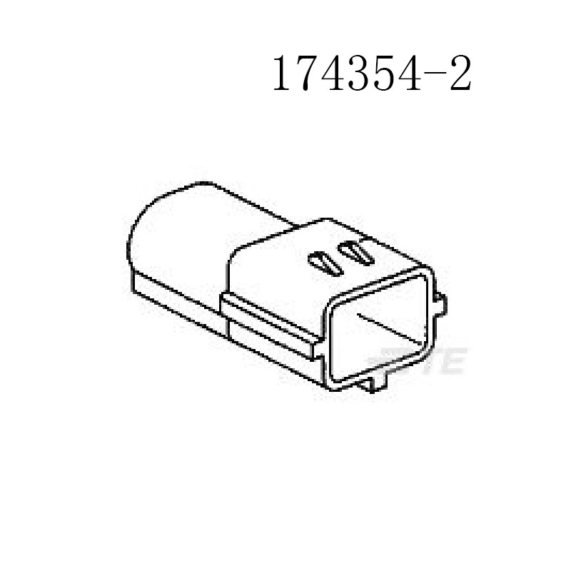 供应174354-2 泰科TE接插件 汽车连接器