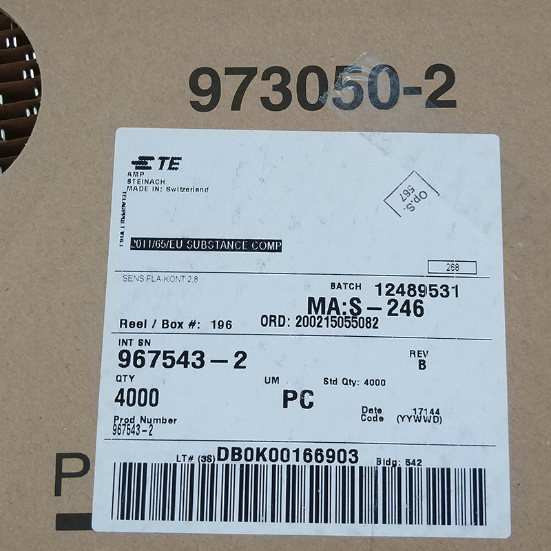 供应967543-2 泰科TE接插件 汽车连接器