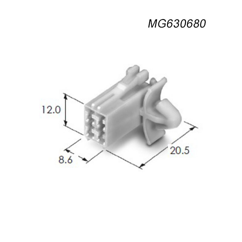 供应MG630680 KET接插件 汽车连接器