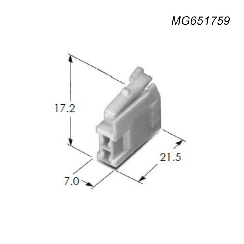 供应MG651759 KET接插件 汽车连接器
